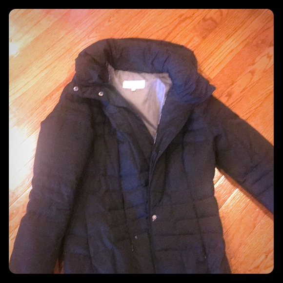 calvin klein long winter coat